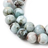 Natural Larimar Beads Strands GG-CBA19D6-A01-6mm-4