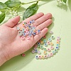 300Pcs Luminous Acrylic Beads MACR-YW0001-38-8