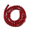 Imitation Jade Glass Bead Strands X-GLAA-F001-6x4mm-29-2