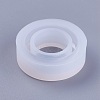 Transparent DIY Ring Silicone Molds X-DIY-WH0128-09B-2