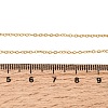 1.5MM Unisex 304 Stainless Steel Cable Chain Necklaces NJEW-P356-11G-5