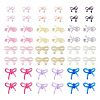 48Pcs 4 Styles Transparent Acrylic Beads OACR-TA0004-94B-2