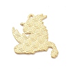 Alloy Enamel Pendants ENAM-A143-10KCG-03-2