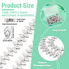 130Pcs 2 Strands Electroplate Glass Beads Strands EGLA-TA0013-56B-4