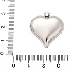 304 Stainless Steel Pendants STAS-Q349-02E-P-3