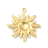 Brass Pendants KK-G423-07G-2