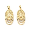 Brass Pendants KK-G533-22G-1