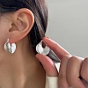 Alloy Fan Hoop Earrings FS-WGBAD33-01-2