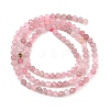 Natural Purple Madagascar Rose Quartz Beads Strands G-P615-A-3mm-01-3