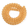 Transparent Glass Beads Strands GLAA-T032-T6mm-MD08-3