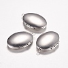 Tarnish Resistant 316 Stainless Steel Locket Pendants STAS-G168-15P-1