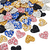 Polyester Hotfix Rhinestone Iron on Patches Applique Patch FIND-TA0002-53A-3