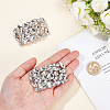 1 Pair Alloy & Rhinestone Shoe Decorations FIND-AN0001-11B-3
