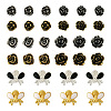 60Pcs 10 Style Alloy Enamel Cabochons MRMJ-TA0001-25-2