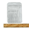 30Pcs Transparent Plastic Resealable Packaging Bags OPP-FS0001-06A-5