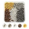 1000Pcs 5 Colors CCB Plastic Beads CCB-YW0001-10-1