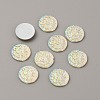 Resin Cabochons CRES-WH0001-49C-1