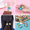 120Pcs 8 Colors Opaque Resin Beads RESI-CW0001-06A-8