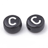 Opaque Acrylic Beads SACR-N002-02C-1