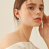 32Pcs 2 Colors 304 Stainless Steel Stud Earring Findings STAS-BBC0008-92-5