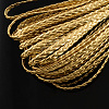 Braided Imitation Leather Metallic Cords LC-S002-5mm-27-1