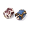 Vintage Handmade Porcelain Beads PR-CBA13CB-05-2