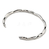 304 Stainless Steel Cuff Bangles BJEW-H323-01P-2