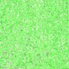 6/0 Inside Colours Transparent Glass Seed Beads SEED-T007-07D-2