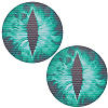 Eye PVC Headlight Car Sticker AJEW-WH20011-48B-1