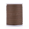 Round Waxed Polyester Cord YC-G006-01-1.0mm-03-1