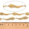 304 Stainless Steel Hot Pepper Link Chains CHS-G042-03G-03-2