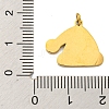 Christmas Theme Ion Plating(IP) 304 Stainless Steel Pendants STAS-O005-01L-G-3