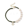 Natural Pearl Bead Bracelets BJEW-C068-04G-1
