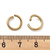 Ion Plating(IP) 304 Stainless Steel Open Jump Rings STAS-M081-01G-04-3