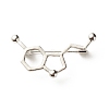 Hollow Chemistry Molecular Structure Brooch JEWB-C012-09A-1