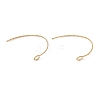 Ion Plating(IP) 316 Surgical Stainless Steel Earring Hooks X-STAS-D183-04G-1
