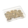 24Pcs 12 Styles 201 Stainless Steel Links/Connectors STAS-FS0002-07-6