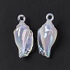 UV Plating Acrylic Pendants PACR-M003-09-3