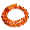 Natural Banded Agate Graduated Beads Strands G-P589-A01-01C-3