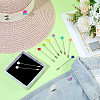 12Pcs Brass Brooch AJEW-PH01678-4