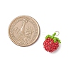 Glass Seed Beaded Tomato Pendants PALLOY-MZ01081-04-3