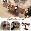 Wood T Bar Bracelet Display Stands ODIS-WH0061-39-6