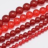 Natural & Dyed Malaysia Jade Bead Strands G-A146-4mm-A02-2