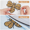 8Pcs Rhinestones Sew on/Iron on Patches DIY-GF0014-05-6