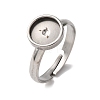 304 Stainless Steel Adjustable Ring Components STAS-B098-02C-P-1