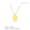 Stylish 304 Stainless Steel Star of David Pendant Necklace for Women's Daily Wear LS-NW9851-1-3