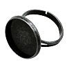 Brass Pad Ring Findings KK-J110-B-1