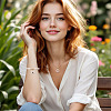 5Pcs 5 Styles Natural Cultured Freshwater Pearl Pendants KK-TA0002-27-9