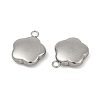 Tarnish Resistant 304 Stainless Steel Charms STAS-K002-33A2-2