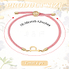 1Pc Adjustable Nylon Cord Slider Bracelets for Women BJEW-LP0001-32P-03-2
